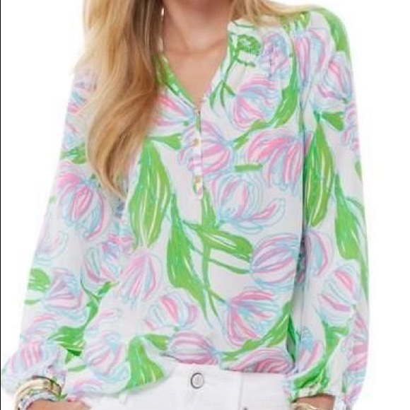 Lilly Pulitzer Tops - Lilly Pulitzer Elsa Top - Ring the Bellboy